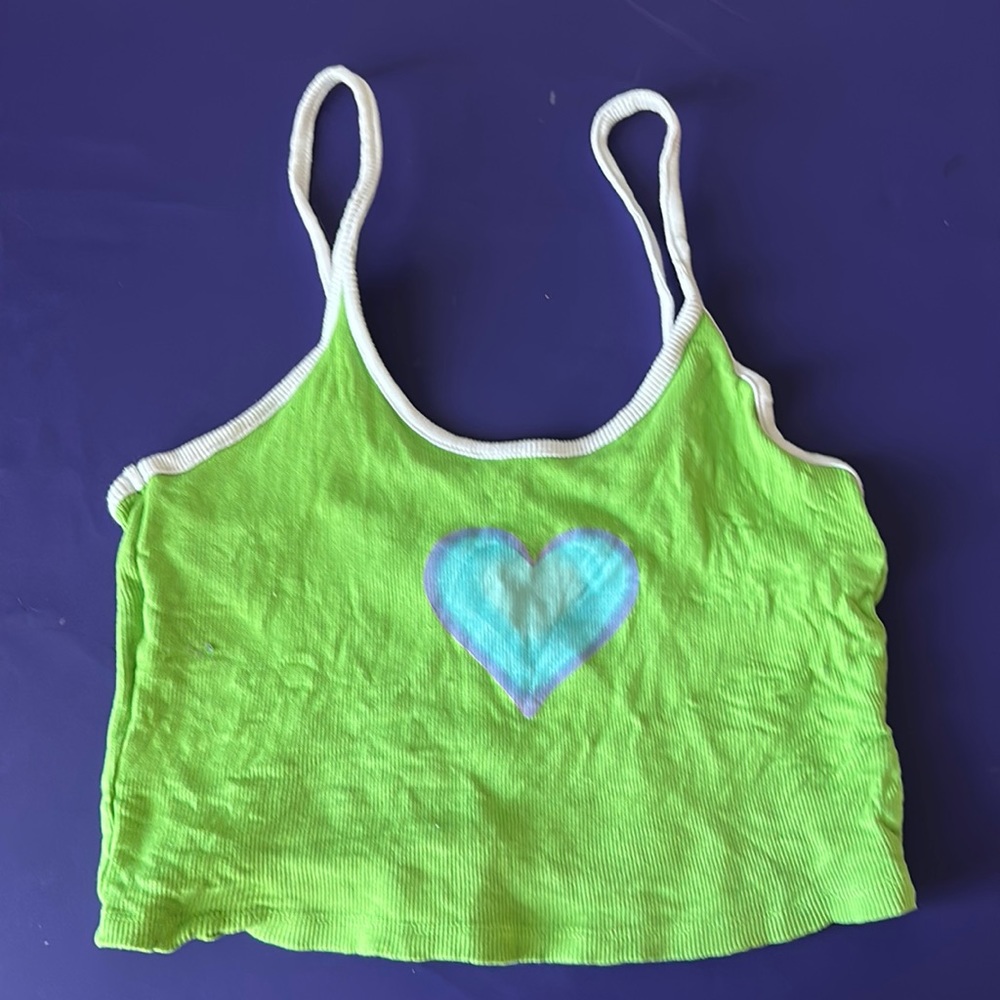 Green tank Top